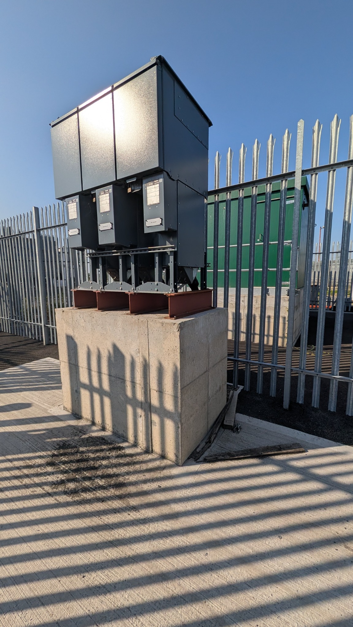 Existing substation arrangement